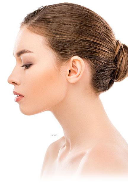 Profile of a woman